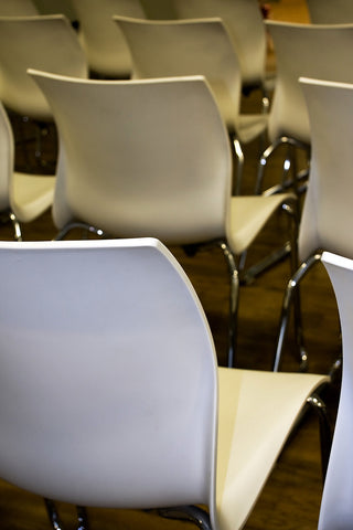 White modern chair